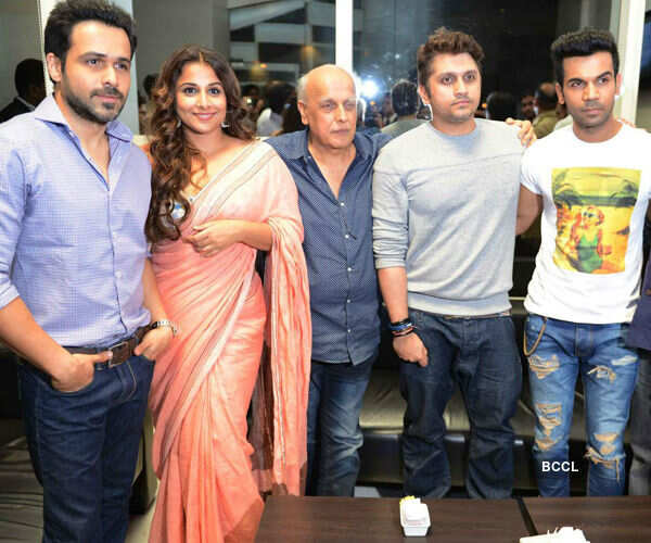 Emraan Hashmi, Vidya Balan, Mahesh Bhatt, Mohit Suri