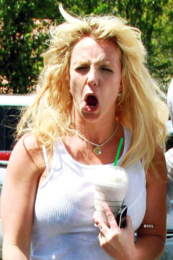 Celebs Making Faces At Paparazzi