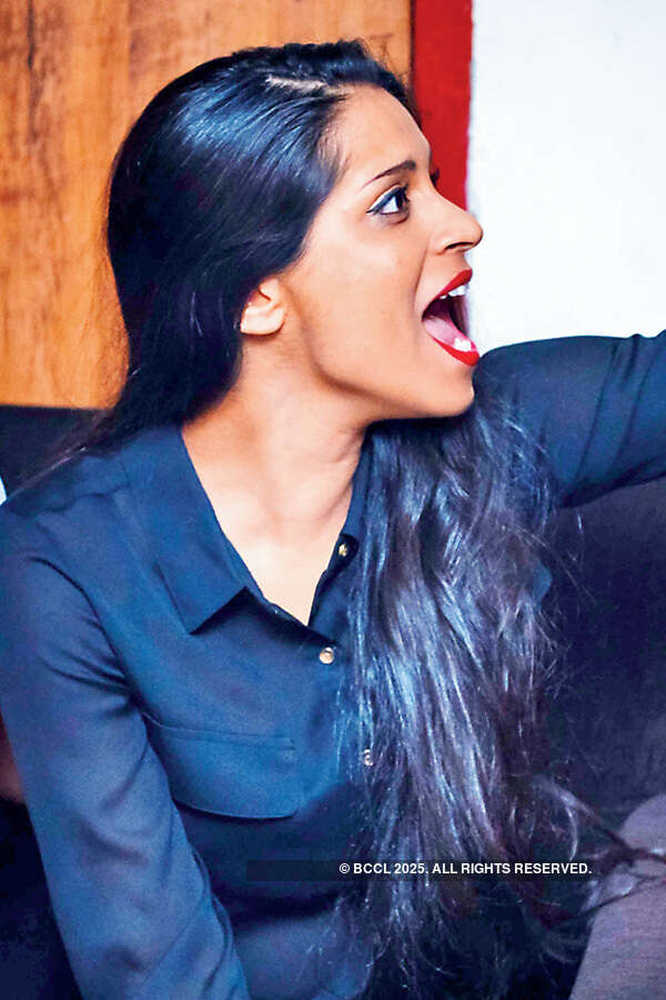 Lilly Singh aka Superwoman during Anish Sood and the Progressive Brothers&rsquo; performance