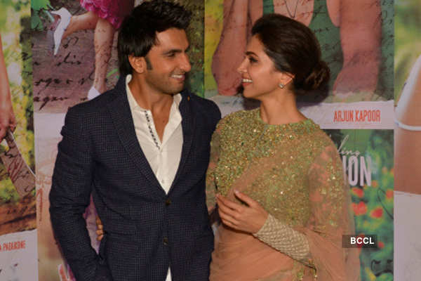 Deepika, Ranveer walk hand in hand at recent event love 1