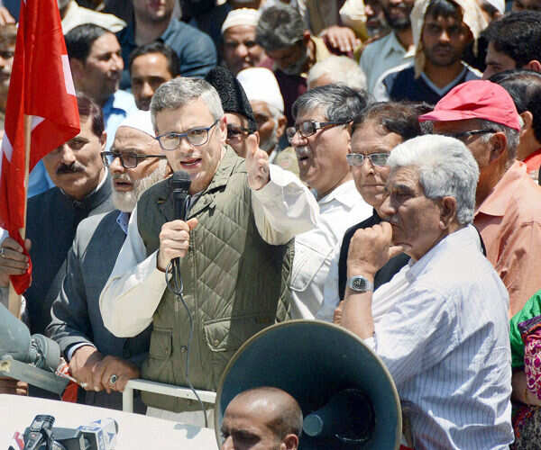 National Conference President Omar Abdullah