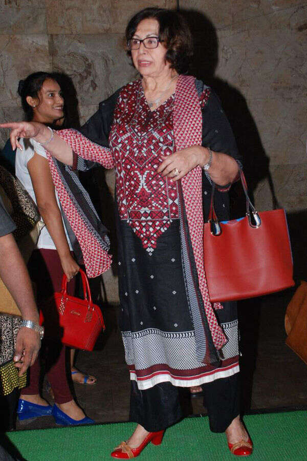 Helen during the screening