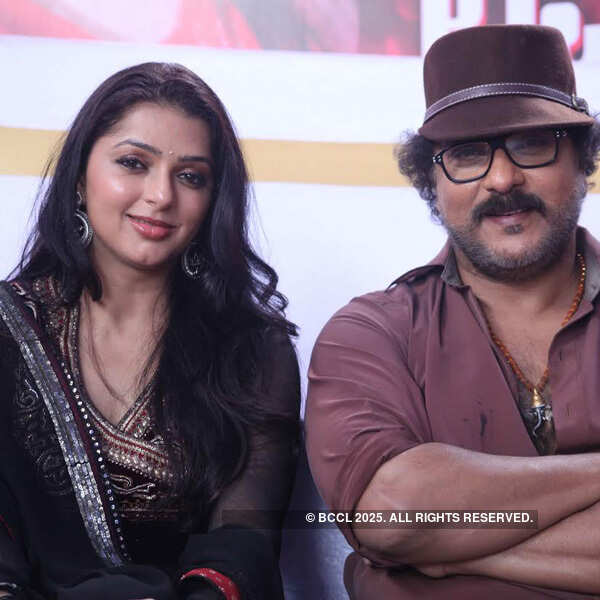 Bhumika Chawla and Ravichandaran at the audio launch of Luv U Alia