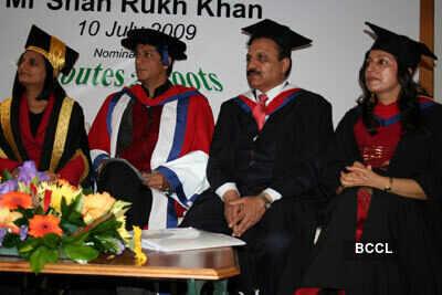 SRK gets an honorary doctorate