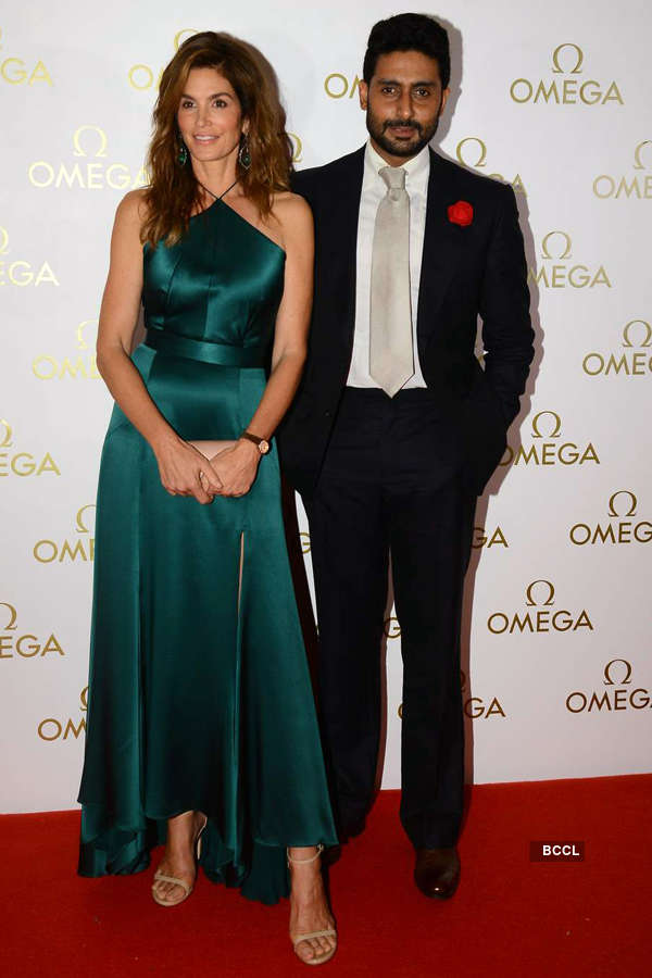 Cindy Crawford @ Omega Constellation Pluma collection party