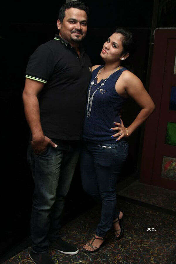 Maran and Musee during a party