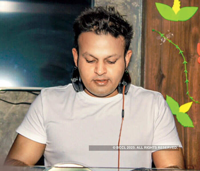 Snapped during a party