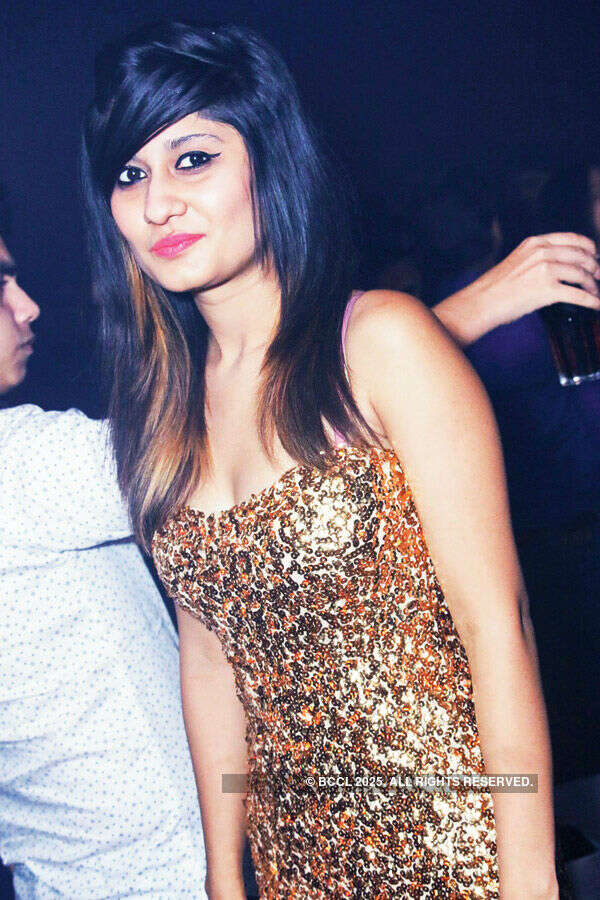 A guest during the party