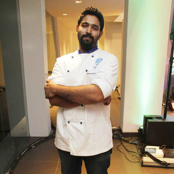 Siddarth during the launch party