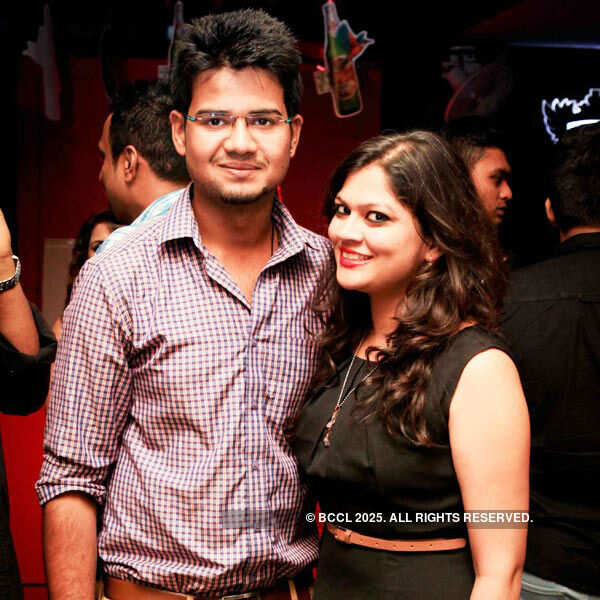 Rishabh poses with Manjari