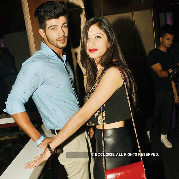 Kunal and Anjali pose