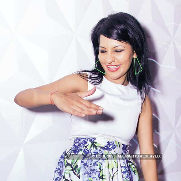 DJ Kamya during the launch party