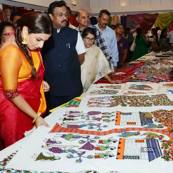 Vidya inaugurates MP Craft Exhibition