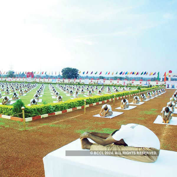 Sashastra Seema Bal celebrate International Day of Yoga