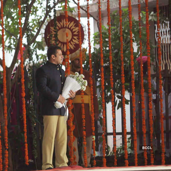 Prem Ratan Dhan Payo: On the sets