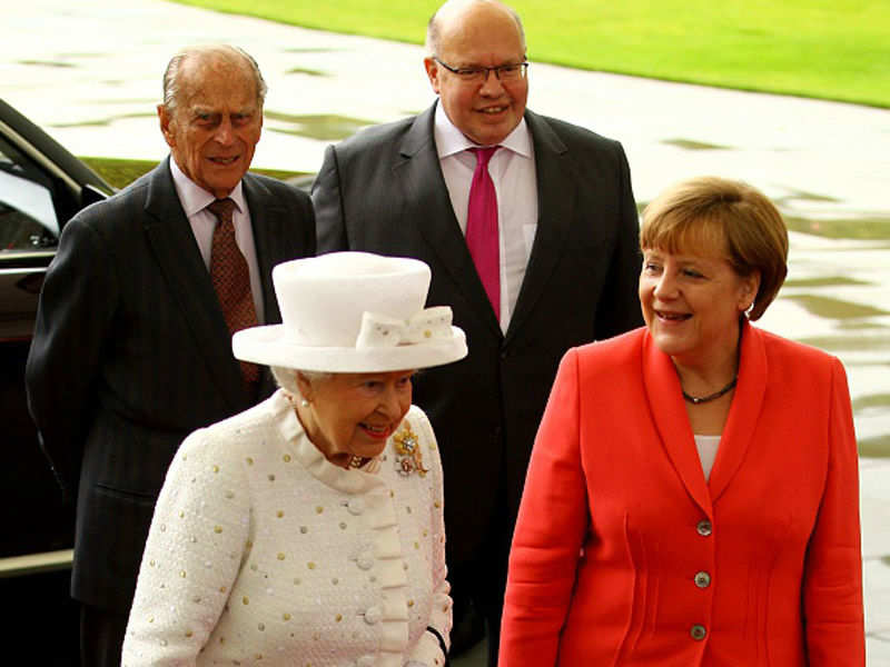 Queen Elizabeth II visits Berlin