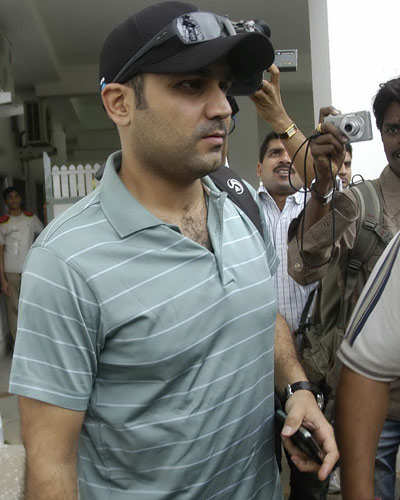 Virendra Sehwag in city