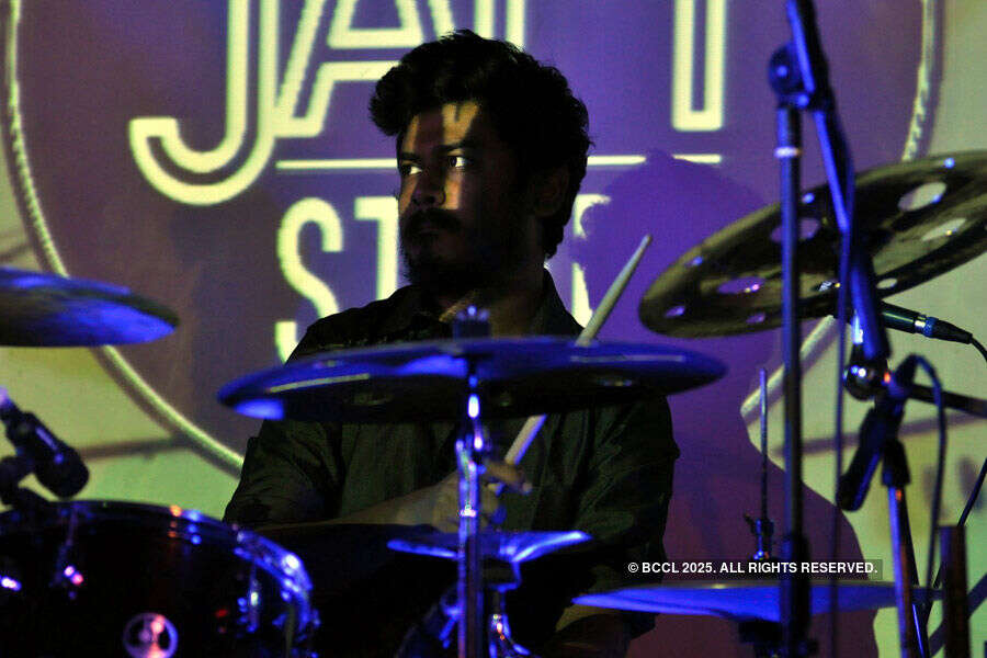 Sambit performs during the Jam Steady