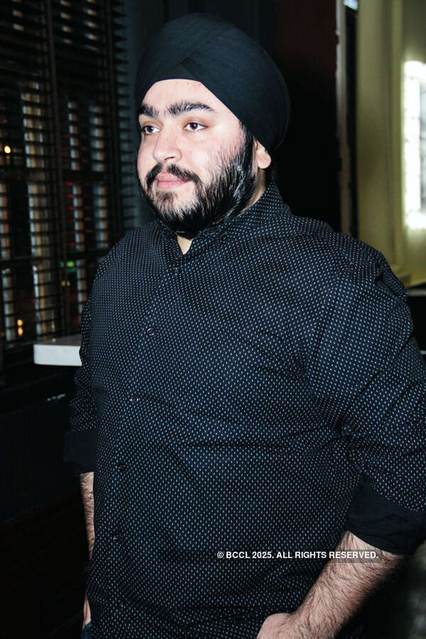 Daman Singh during the Musical Night