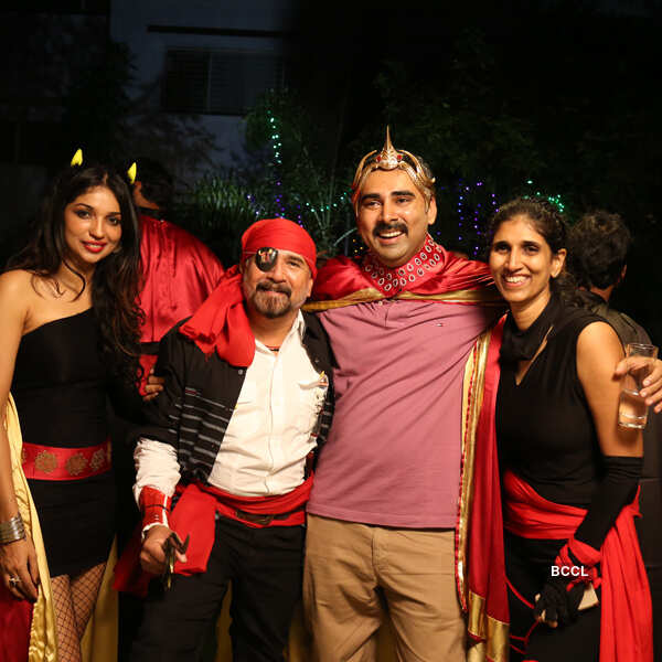 Guests during filmmaker Prakash Kovelamudi&rsquo;s birthday party