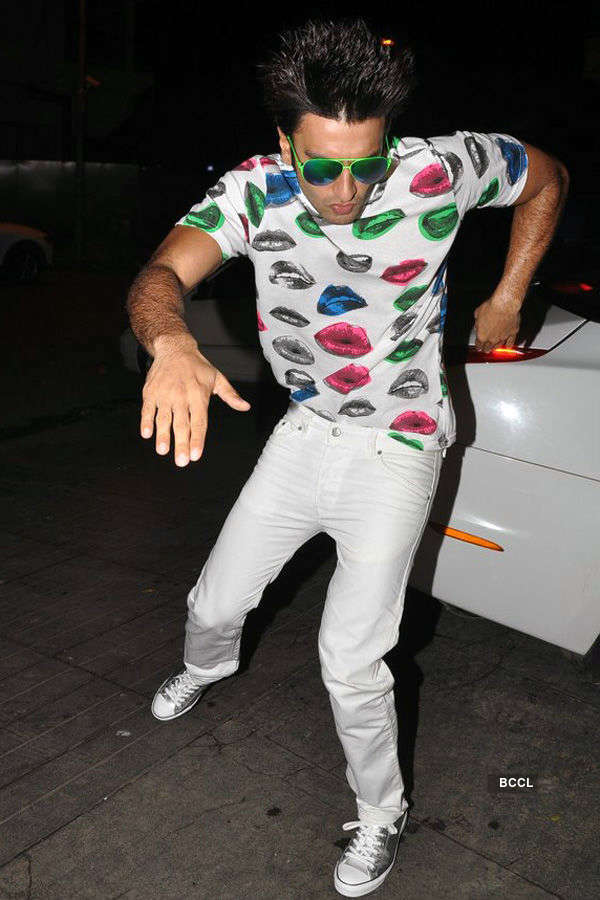 Ranveer Singh At The Wrap-up Party