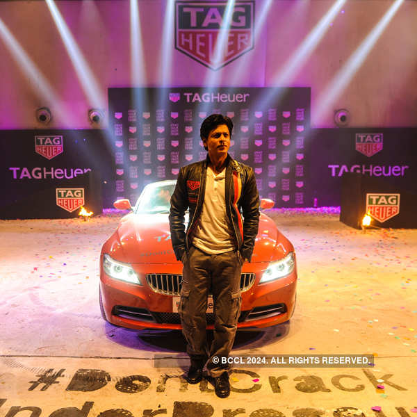 SRK launches Tag Heuer's wristwatch