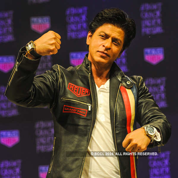 SRK launches Tag Heuer's wristwatch