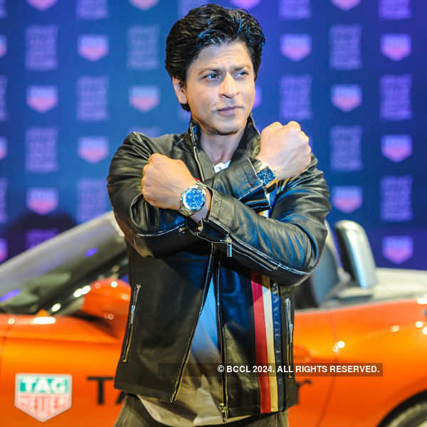 SRK launches Tag Heuer's wristwatch