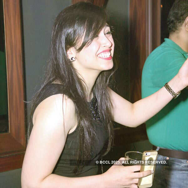 Devika during the launch party