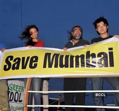Celebs say 'Save Mumbai'