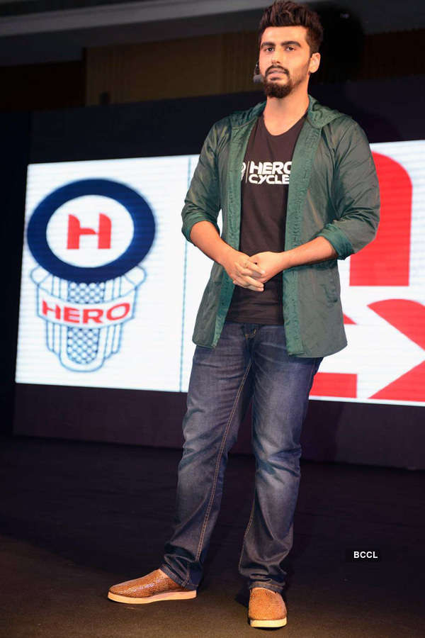 Arjun Kapoor endorses Hero Cycles
