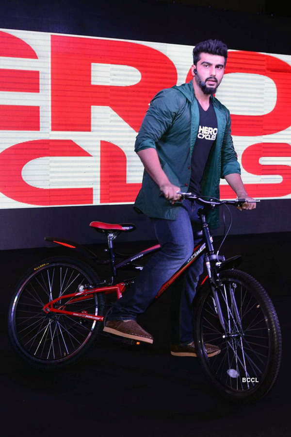 Arjun Kapoor endorses Hero Cycles