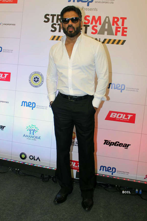 Celebs @ Road safety campaign