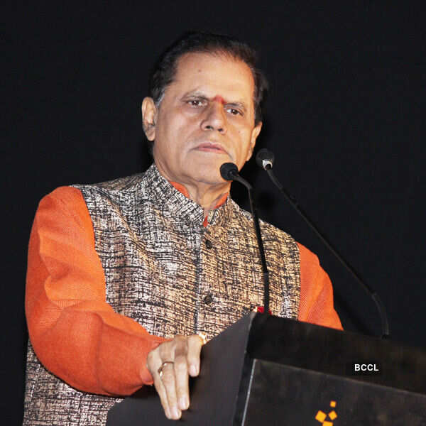 T. Subbarami Reddy speaks during the trailer launch