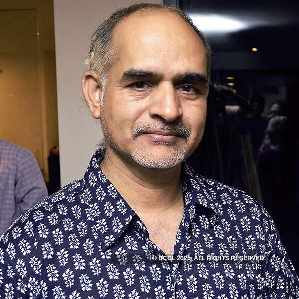 Deepak during a painting exhibition