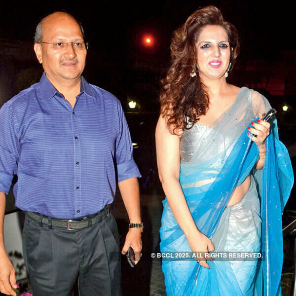 Rajnish and Priyanka Gupta arrive for a Storytelling session