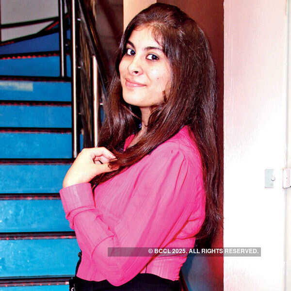 Shubhi during a Baby Doll themed party