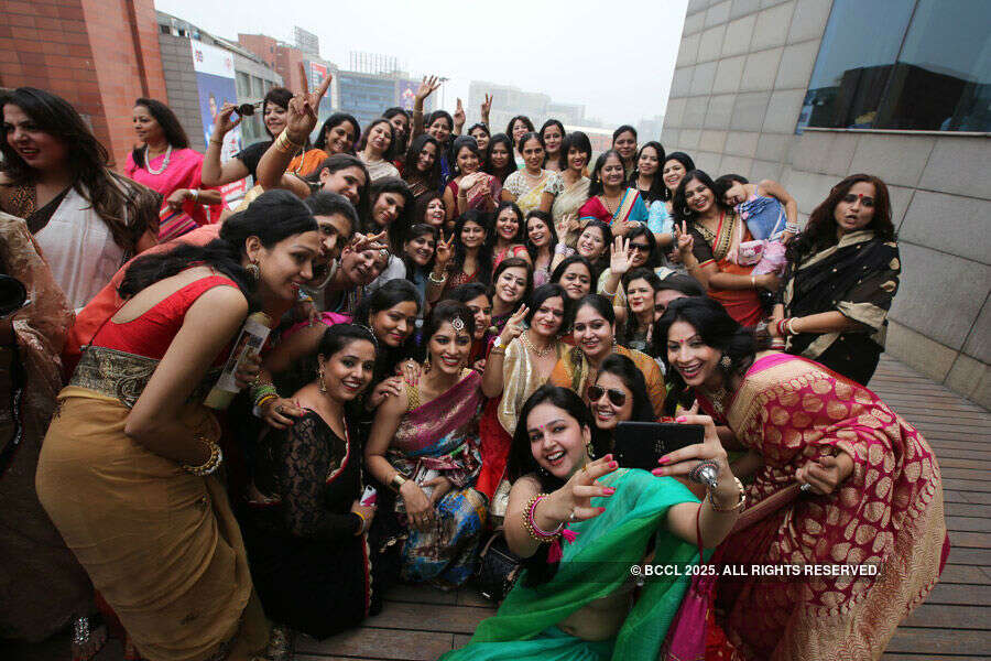 Snapped during the event Loom Leea -  A Saree Fiesta