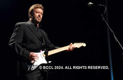Celebs at Eric Clapton show