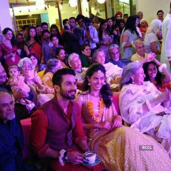 Shahid Kapoor and Mira Rajput