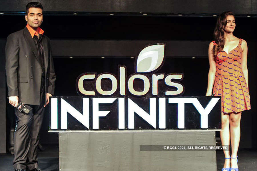 Karan & Alia launch Colors Infinity