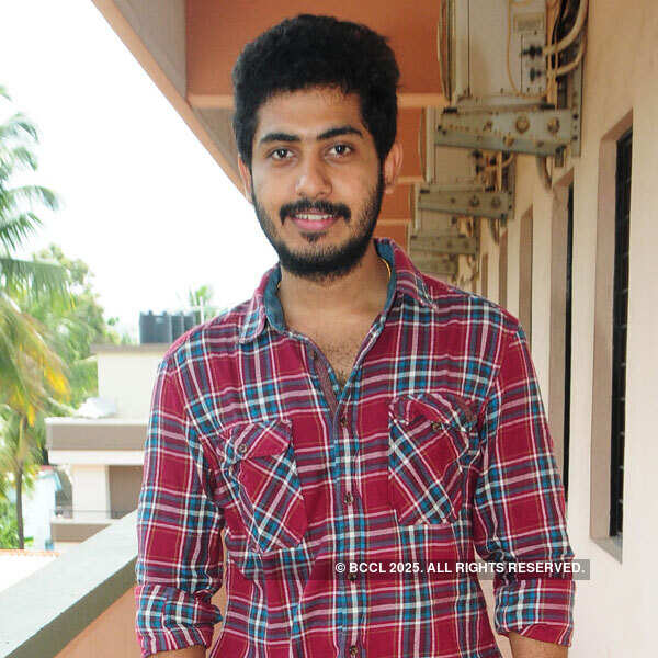 Actor Anu Mohan at the screening of short film