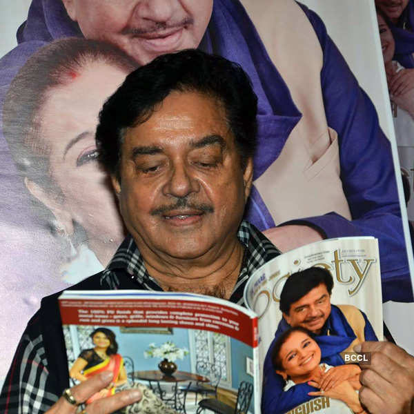 Shatrughan, Poonam @ Magazine launch