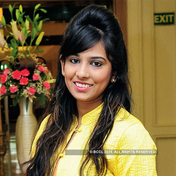 Ishita during a Monsoon theme party