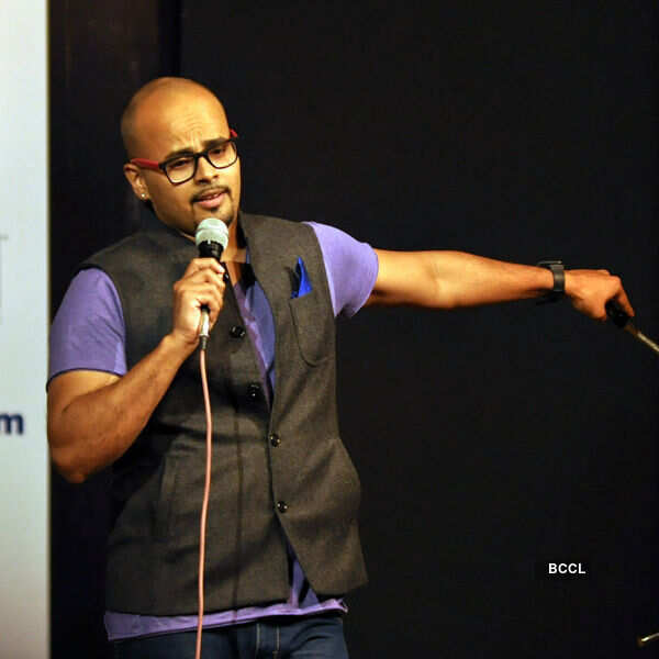 Sorabh Pant during the comedy show