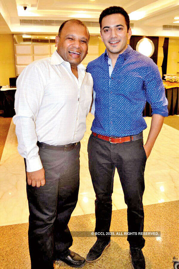Raja and Rishabh during a party