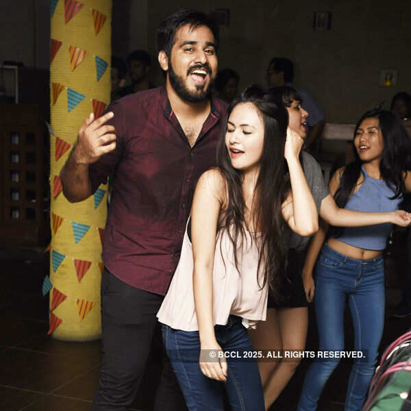 Tarun and Romi groove on some peppy numbers