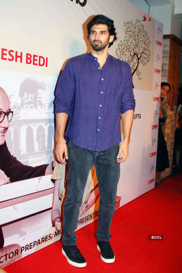 Celebs attend Anupam Kher's play