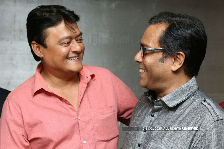 Saswata Chatterjee and Debshankar Haldar during the music launch
