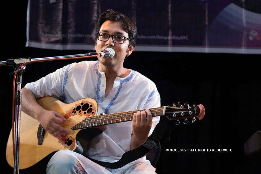 Anupam Roy during the event